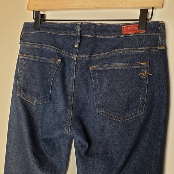 AG Adriano Goldschmied Stilt Cigarette Skinny Jeans 27 Blue Stretch Denim - Picture 6 of 7
